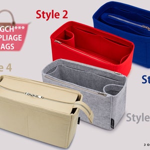 Luxury Felt Organizer Insert for Le Pliage Tote Bags | Customizable Handbag Liner with Multi-Pocket Design for Ultimate Bag Organization