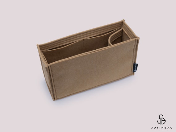 Amazon.com: Vegan Leather Handbag Organizer in Dark Beige Color Compatible  for the Designer Bag Lindy 30 : Handmade Products