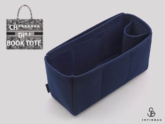 Purse Organizer For Book Tote Bag | Tote Bag Organizer | Designer Handbag Organizer | Bag Liner | Purse Insert | Purse Storage