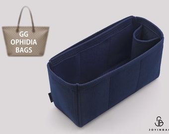 Tote Bag Organizer for Ophidia GG Tote Designer Handbags | Purse Organizer Insert | Bag Organizer | Tote Bag Liner | Handbag Insert