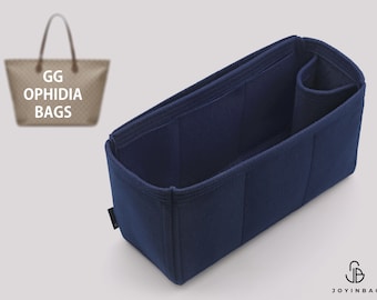 Tote Bag Organizer for Ophidia GG Tote Designer Handbags | Purse Organizer Insert | Bag Organizer | Tote Bag Liner | Handbag Insert