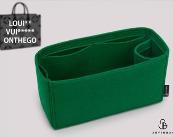 Purse Organizer For Onthego Bag | Tote Bag Organizer | Designer Handbag Organizer | Bag Liner | Purse Insert | Purse Storage