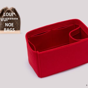 Purse Organizer For NOÉ Bags | Tote Bag Organizer | Designer Handbag Organizer | Bag Liner | Purse Insert | Purse Storage