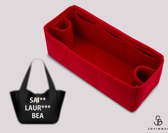 Purse Organizer For Sai. Laur. Bea Bags | Tote Bag Organizer | Designer Handbag Organizer | Bag Liner | Purse Insert | Purse Storage