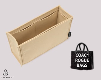 Organiseur de sac à main pour Coac. Sac Rogue | Organiseur de sac fourre-tout | Organiseur de sac à main design | doublure de sac | Insertion de sac à main | Rangement pour sac à main