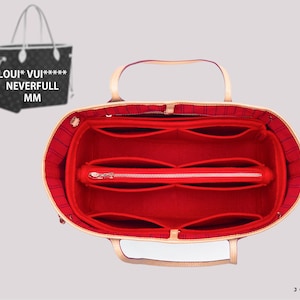 Neverfull Bb Pm Mm Gm Felt Bag Organizer with Removable Zipper Pouch