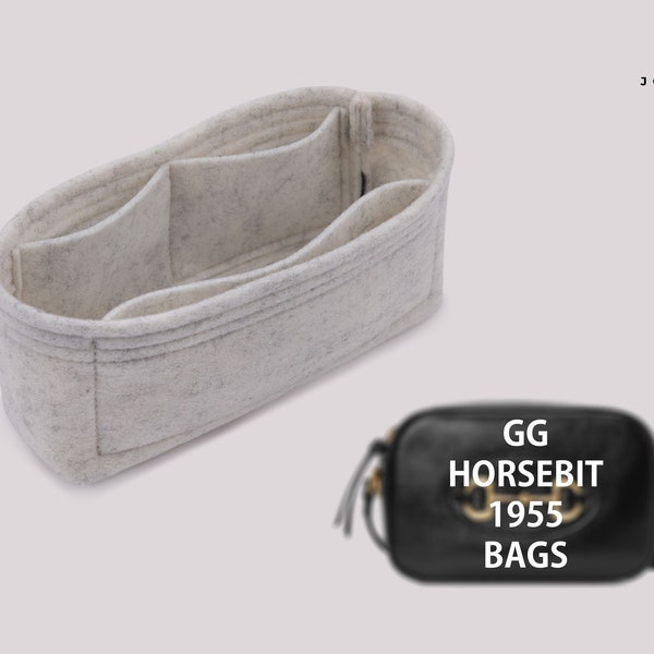 Purse Organizer For GG Horsebit 1955 Bags | Purse Insert | Tote Bag Organizer | Designer Handbag Organizer | Bag Liner | Purse Storage