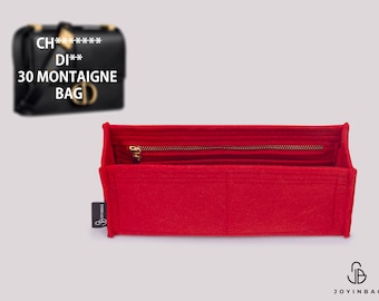 30 Montaigne tasinzetstuk en tasorganizer - hoogwaardig vilt, meerdere maten - vakken voor ultieme organisatie - kleine 30 Montaigne-tas