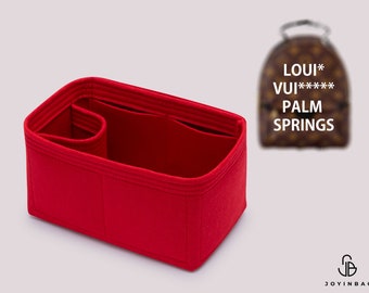 Palm Springs Backpack Organizer Felt Insert With Bottle Holder