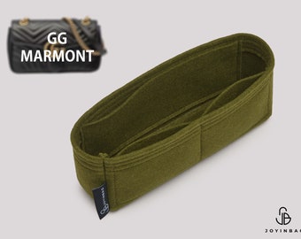 Purse Organizer For Marmont Bags | Purse Insert | Tote Bag Organizer | Designer Handbag Organizer | Bag Liner | Purse Storage