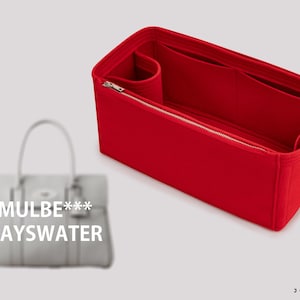 Handmade Bayswater Tote Bag Organizer: Perfect for Bayswater Tote – Felt Purse Insert with Multiple Pockets for Ultimate Organization