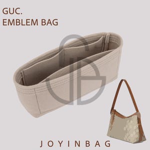 Filcowy organizer do torebki Emblem Bag: niestandardowa wkładka do torebki, 36 kolorów