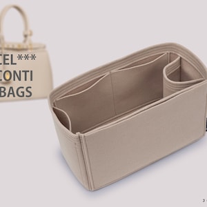 Handbag Organizer For Conti Bag | Tote Bag Organizer | Designer Purse Organizer | Bag Liner | Purse Insert | Purse Storage