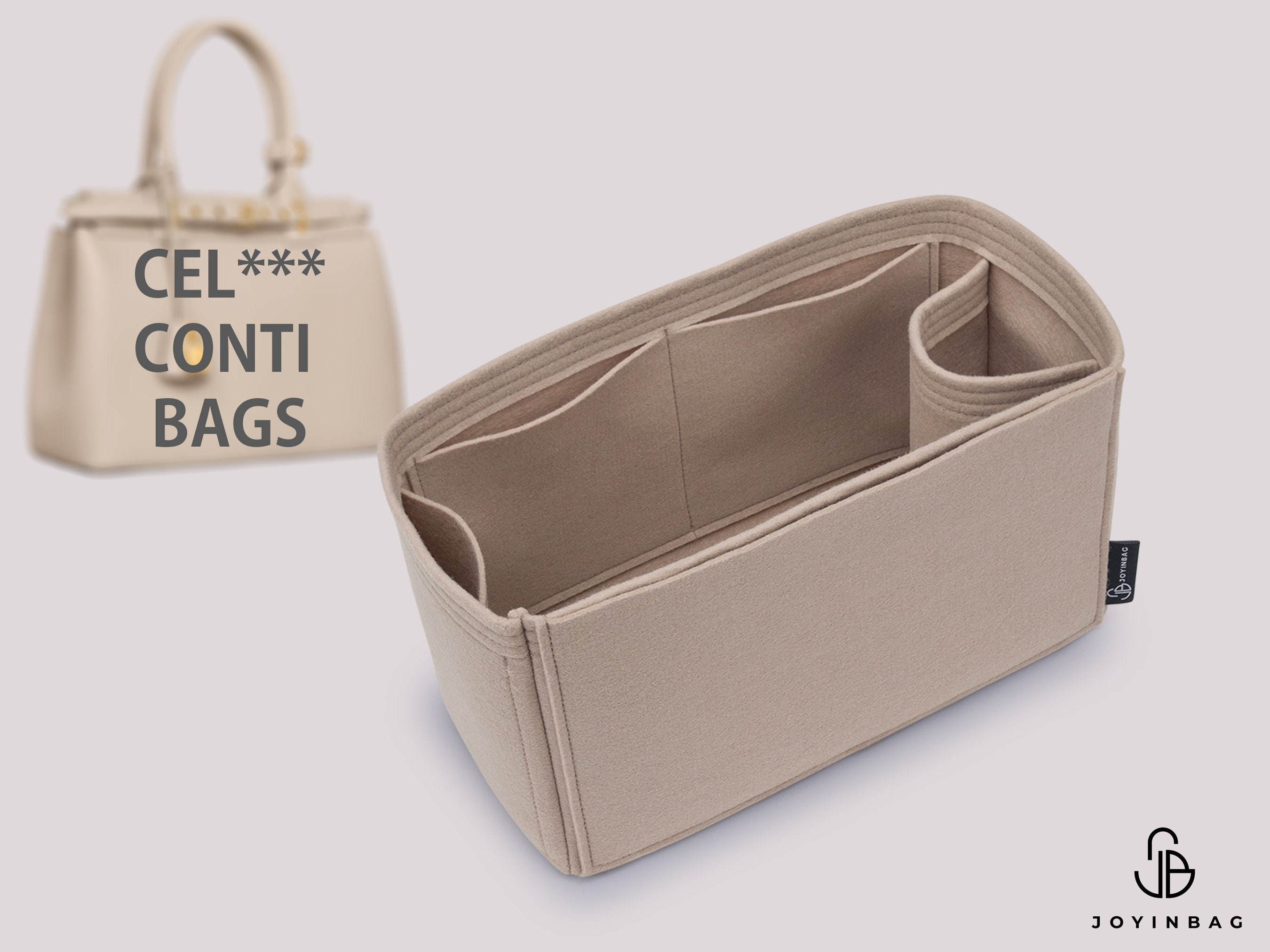 Organizer per borsetta per cel. Mini borsa per bagagli / Organizer per borse  / Organizzatore per borse di design / Fodera per borse / Inserto per borse  / Portaoggetti per borse -  Italia