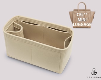 Handtasche Organizer für Cel. Mini-Gepäcktasche | Einkaufstasche Organizer | Designer Geldbörse Organizer | Tascheneinlage | Geldbeutel-Einsatz | Geldbörse Aufbewahrung