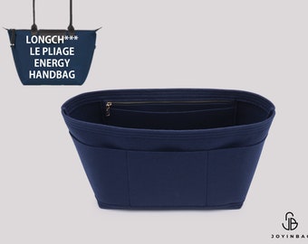 Aanpasbare Le Pliage Organizer en Le Pliage Bag Shaper: Hoogwaardige vilten organizer met 7 vakken en zak met ritssluiting