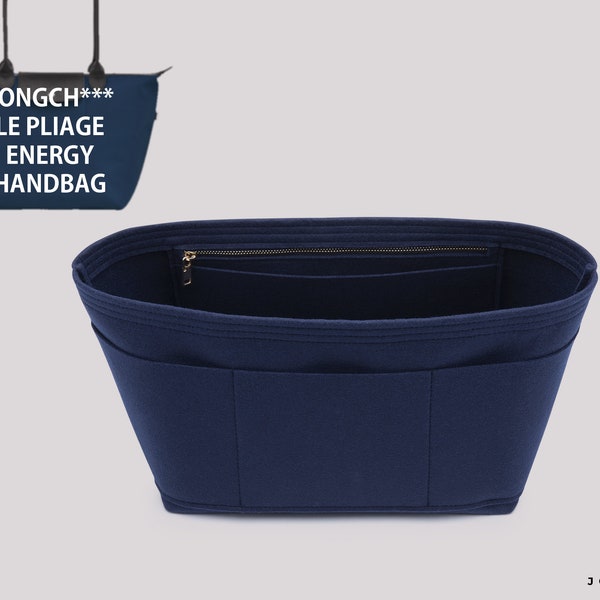 Customizable Le Pliage Organizer and Le Pliage Bag Shaper: High-Quality Felt Organizer with 7 Pockets and Zippered Pocket