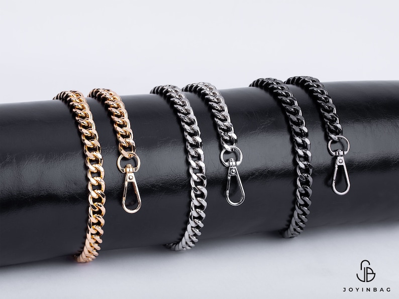 Premium Clutch Bag Chain - Replacement Purse Chain, High-Quality Purse Chain Strap – Versatile & Customizable – Gold, Silver, Black image 1