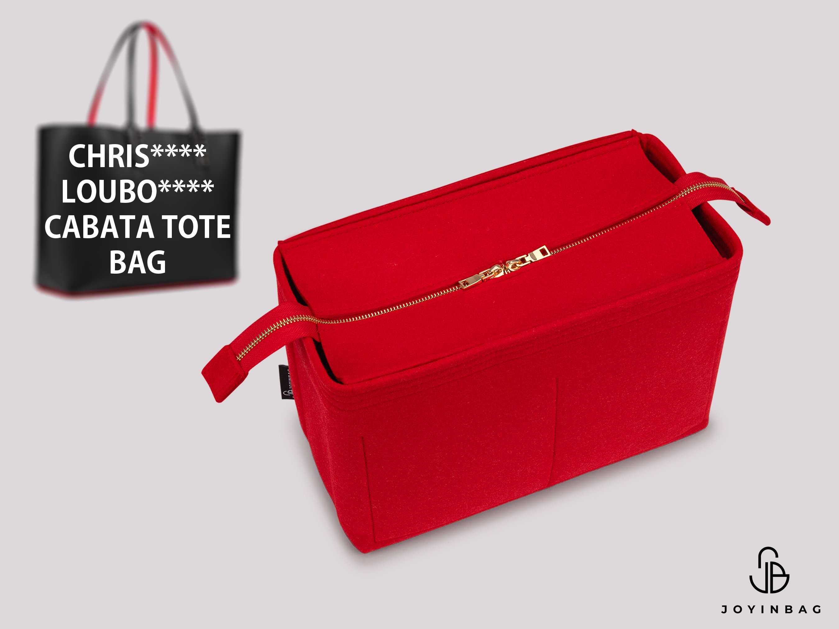 Purse Organizer for Christian Louboutin Cabata Tote Bag | Designer