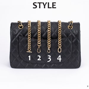 Premium Clutch Bag Chain - Replacement Purse Chain, High-Quality Purse Chain Strap – Versatile & Customizable – Gold, Silver, Black image 4