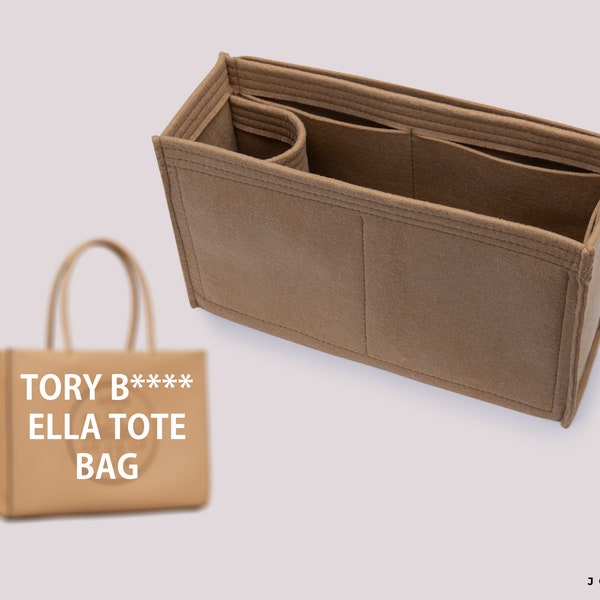 Tote Bag Organizer for Tory B. Ella Tote Designer Handbags | Purse Organizer Insert | Bag Organizer | Tote Bag Liner | Handbag Insert