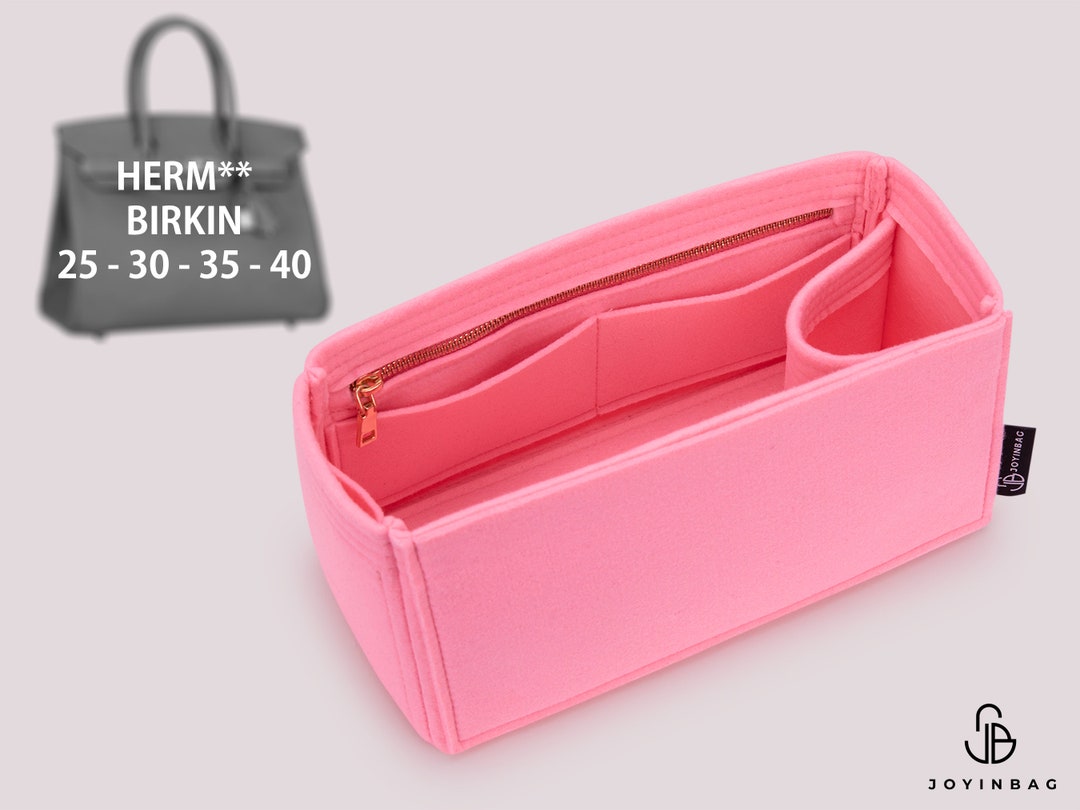 Custom Felt Birkin Organizer Handbag Insert for Birkin 25/30/35/40