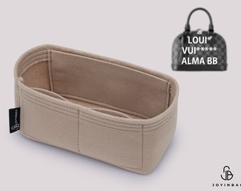 Purse Organizer For Alma BB Bags | Tote Bag Organizer | Designer Handbag Organizer | Bag Liner | Purse Insert | Purse Storage