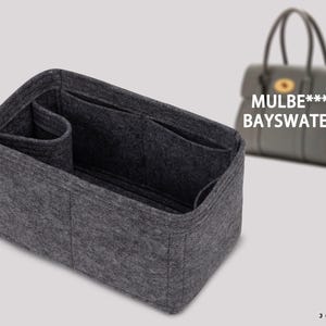 Bayswater Bag Organizer – Felt Insert with Bottle Holder, 36 Colors, 2 mm / 3 mm