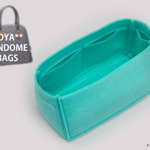 Bag Organizer for Vendome Mini - PM, Bag Organizer with Felt Insert, Custom Bag Insert Shaper, Tote Bag Liner with Storage Pocket,