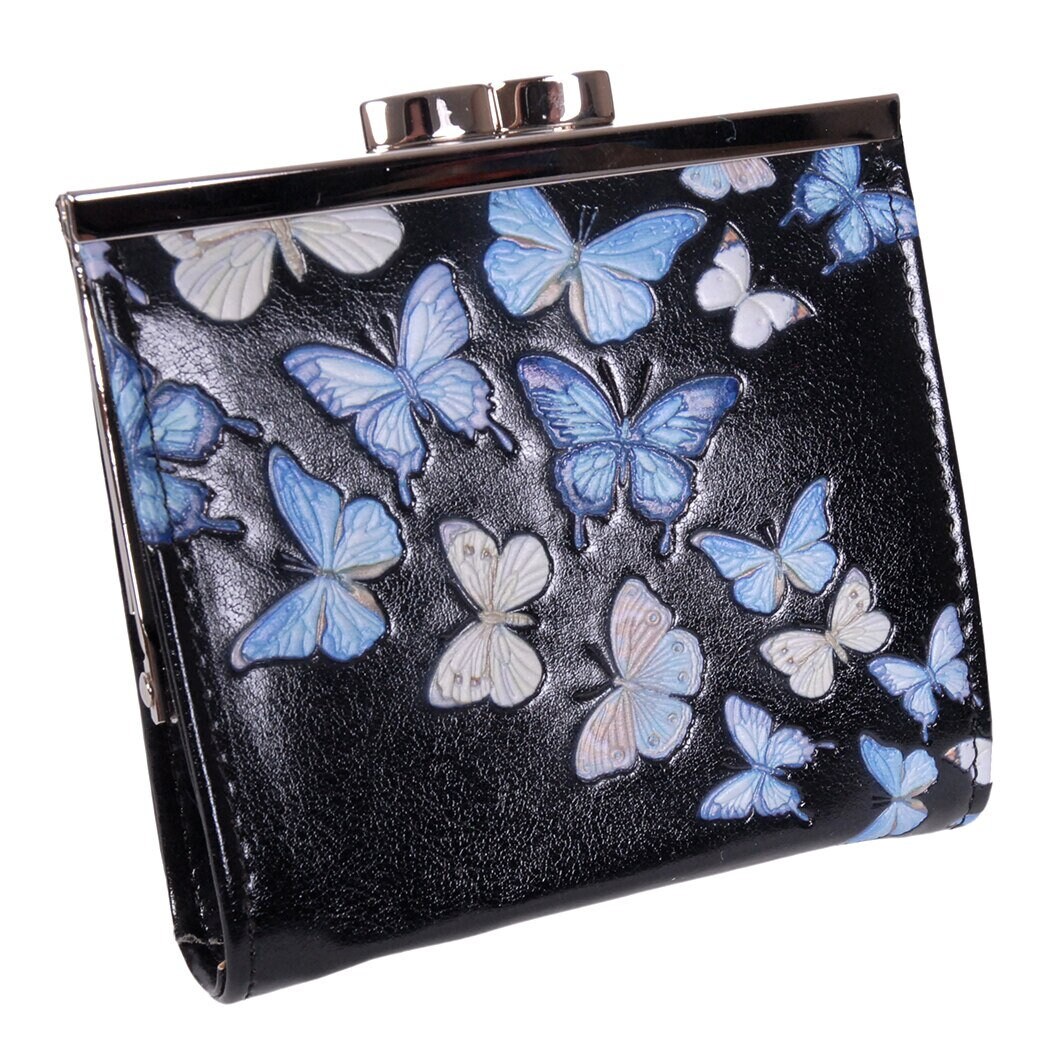 Butterflies in Flight Purse Small Leather Wallet Leather Etsy