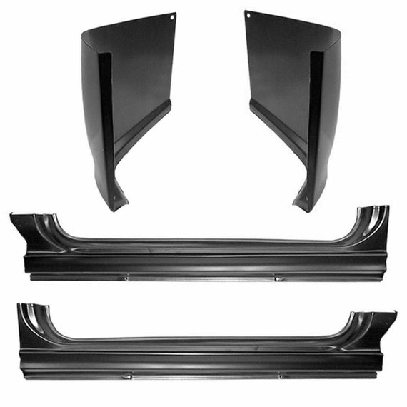 Left Side Rocker Outer Rocker Panel Left Side For 73-87 Chevy GMC
