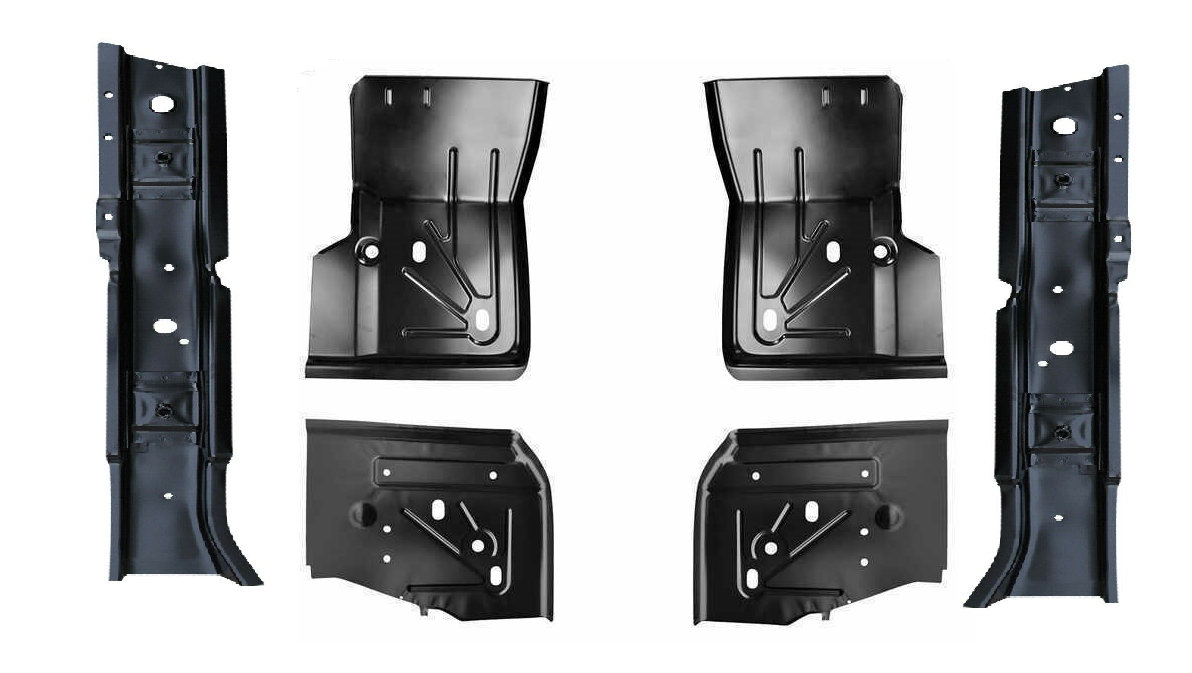 Fits 1997-2006 Jeep TJ Wrangler Front and Rear Floor Pans & - Etsy