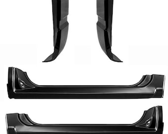 Pair Of Cab Corners For 1999-2007 Chevy Silverado & GMC Sierra Extended Cab