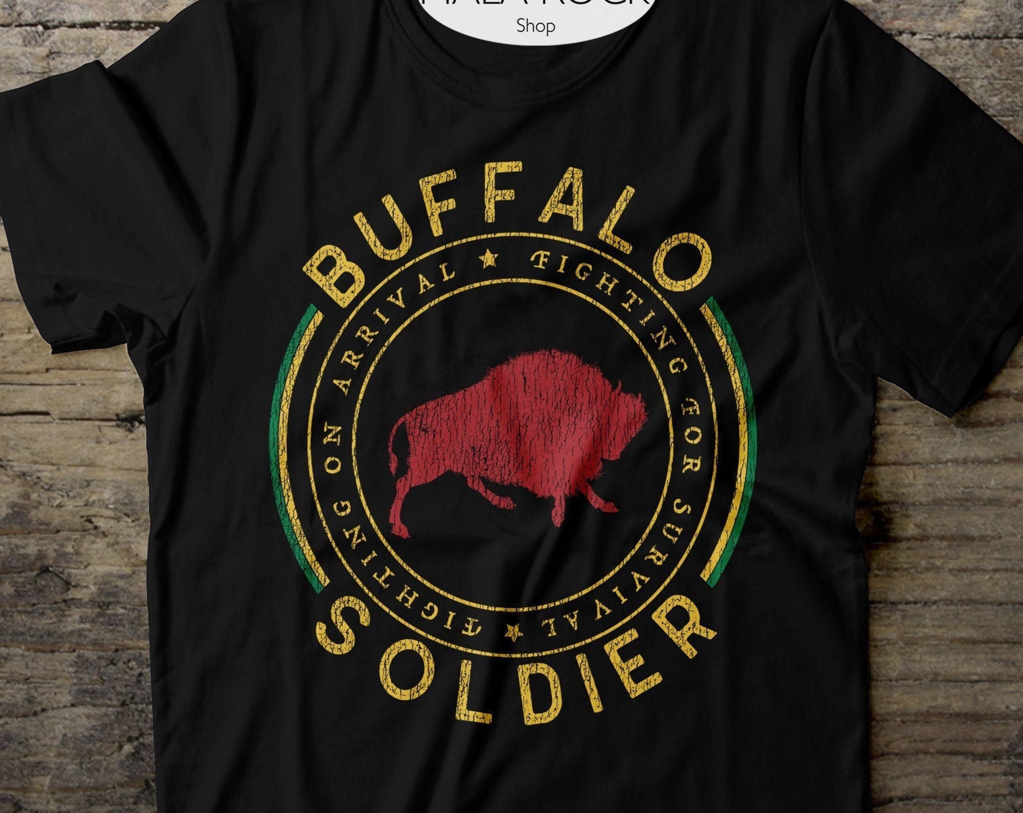 Discover Bob Marley Buffalo Soldier T-Shirt