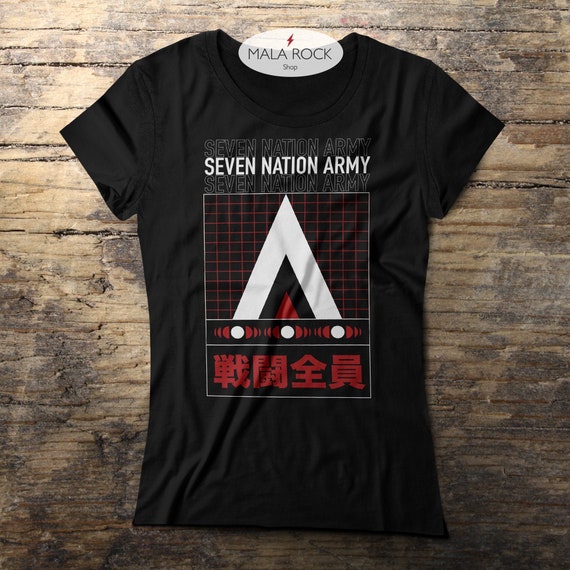 White Stripes Shirt Women Seven Nation 