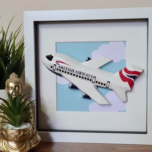 SALE - British Airways - Personalised Frame