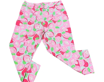 Pantalones vintage de Lilly Pulitzer con estampado de fresas - Estilo años 90 de talle alto