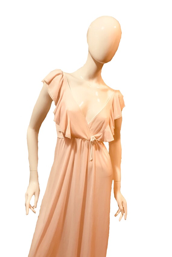Vintage Lingeries, Bridal Wedding Floral Pink Nigh
