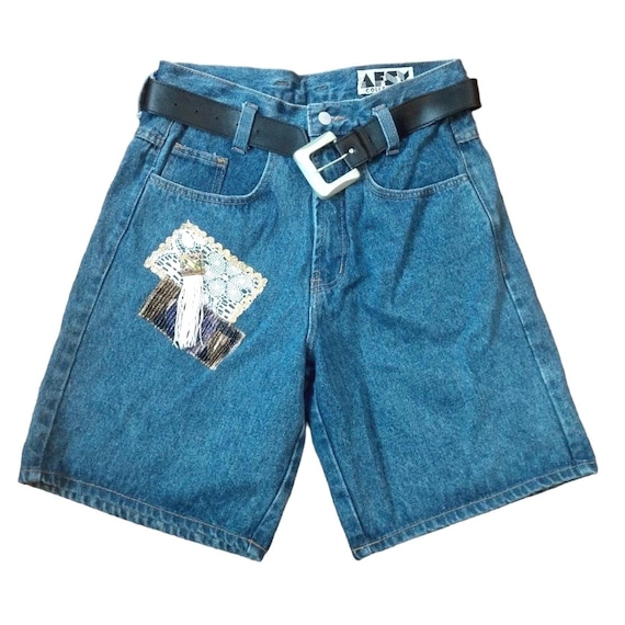 【YOURNUS】Hooky Vintage Bermuda Denim YOURNUS】Hooky Vintage Bermuda Denim