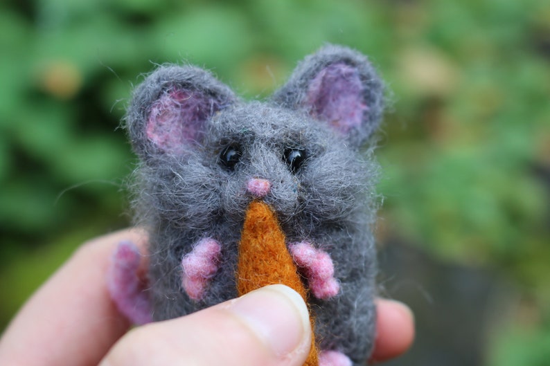Needle Felt Mouse