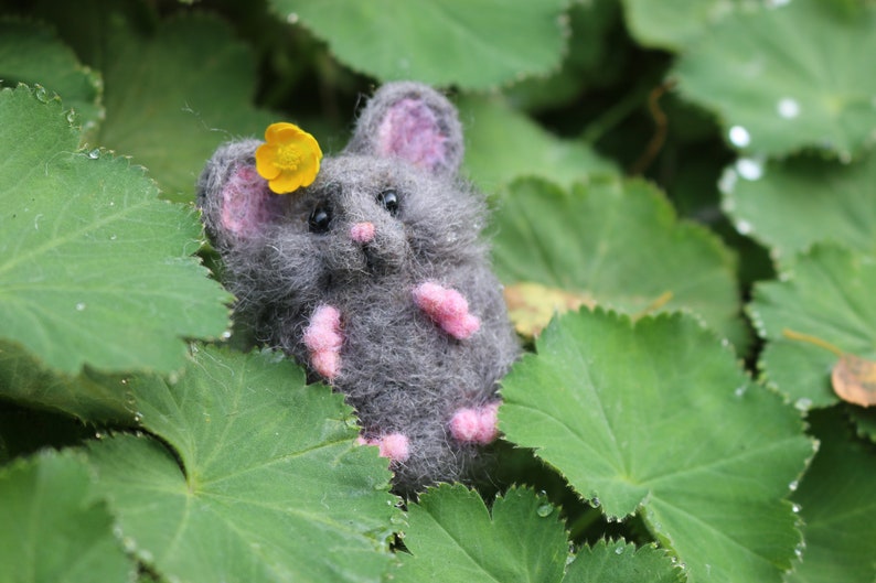 Needle Felt Mouse