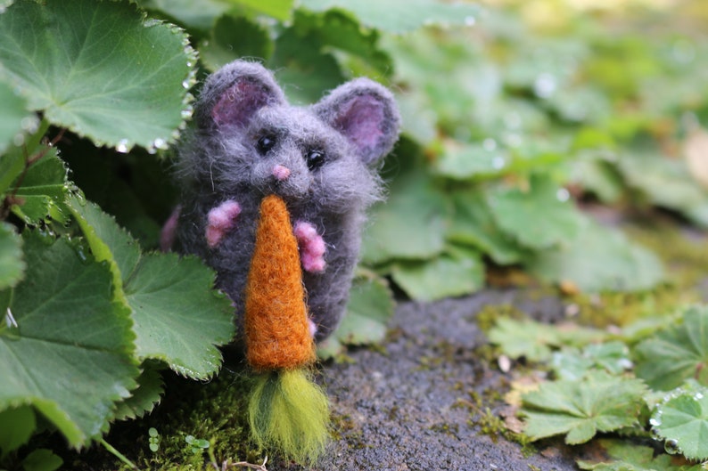Needle Felt Mouse