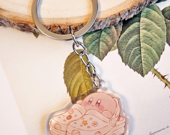 Kirby Crocs Keychain