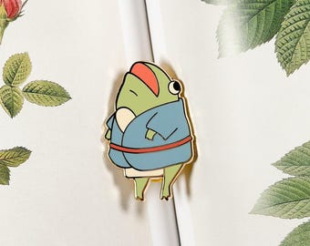 Onsen Frog Enamel Pin