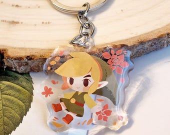 Link Flower Keychain