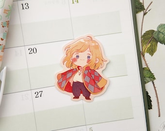 Cute Magical Boy Matte Vinyl Sticker