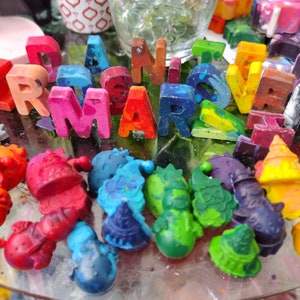Personalized Name Crayons Kids Visual Art Supplies Drawing Coloring Writing Toddlers First Crayon School Supplies Paper Craft Party Favors