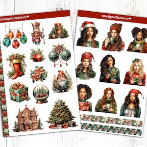 Stickers gui | Stickers pour agenda | Stickers décoratifs | *Papier non transparent*
