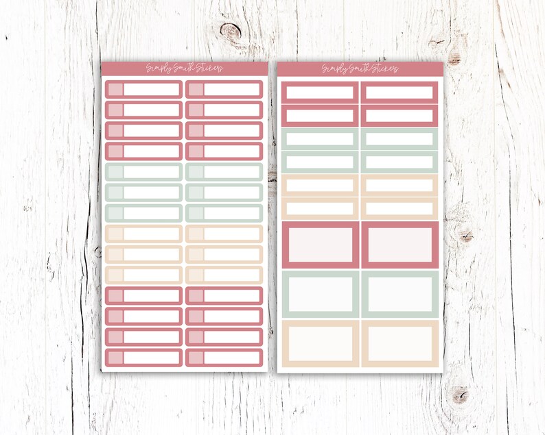 Victorian Garden Vertical Weekly Planner Sticker Kit - Etsy