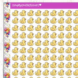 DUCK Doodle Stickers | Planner Stickers
